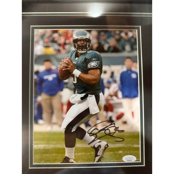 Donovan McNabb signed autographed Eagles 8x10 Photo Framed Collage JSA - Picture 2 of 5